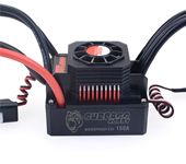SURPASS HOBBY Waterproof Brushless ESC Speed Controller T PLUG 150A With Fan Combo For 1/8 RC Racing Car