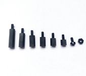 180Pcs Black M3 Nylon Hex Spacers Screws Nuts Stand-off Kit With Plastic Box For Electronics PC Board