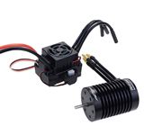 Waterproof F540 4370KV Brushless Motor w/ 60A ESC Combo Set For 1/10 1/12 RC Crawler Off Road Car