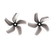4pcs/2pairs Grey GEMFAN D76 Ducted 76mm 3inch 5-Blade Propeller for RC 3inch Cinewhoop Duct Drone