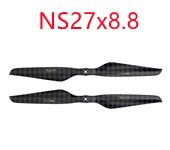 1Pairs T-motor NS27x8.8 Prop Multirotor Carbon Fiber 3rd Gen NS Series Propellers