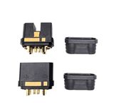 1Pair QS10-S Male Female Plug Anti-Spark High Current Power Supply Battery Connector Weldable for RC Agriculture Drone Airplane