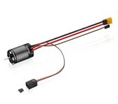 HobbyWing QuicRun Fusion Pro 540 2300KV Brushless Sensory Motor Built In 60A ESC 2 in 1 for RC 1/10 Climbing Car