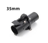 35mm Carbon Tube Horizontal Folding Part Machine Arm Tube Base Flat Folding Pipe Clamp For Multirotor Agricultural Drone