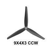 1PCS HQPROP 9X4X3 9043 Propeller 3-blade Paddle Glass Fiber Reinforced Nylon CCW Props for RC FPV Racing Drone
