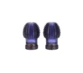 STPHOBBY Resin Non-slip Mushroom Radio Hall Gimbal Stick Ends Rocker Head-Dark Purple 4mm