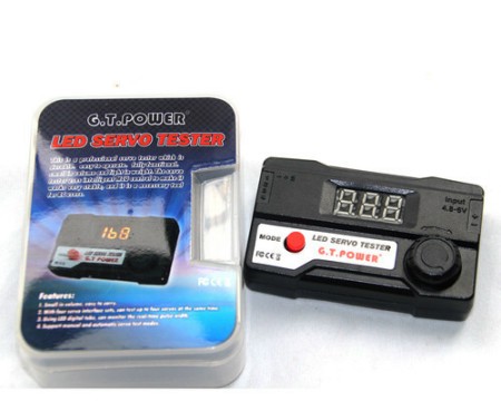 GT POWER RC Model LED Servo Tester