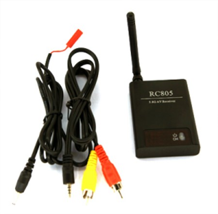 5.8G FPV 2W 12 Ch 2000mW Wireless Audio Video Transmitter + RC80
