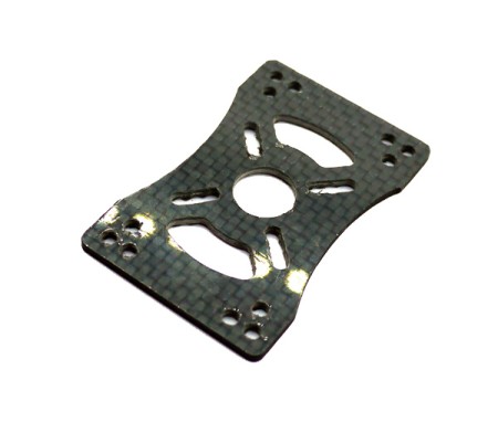 Motor Mount for MultiRotor 3k Carbon fiber for 19-25mm pipe clip