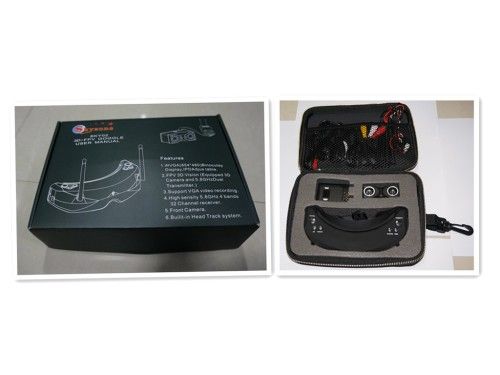 Skyzone 3D FPV Goggles SKY02 Rx and 3D CAMERA
