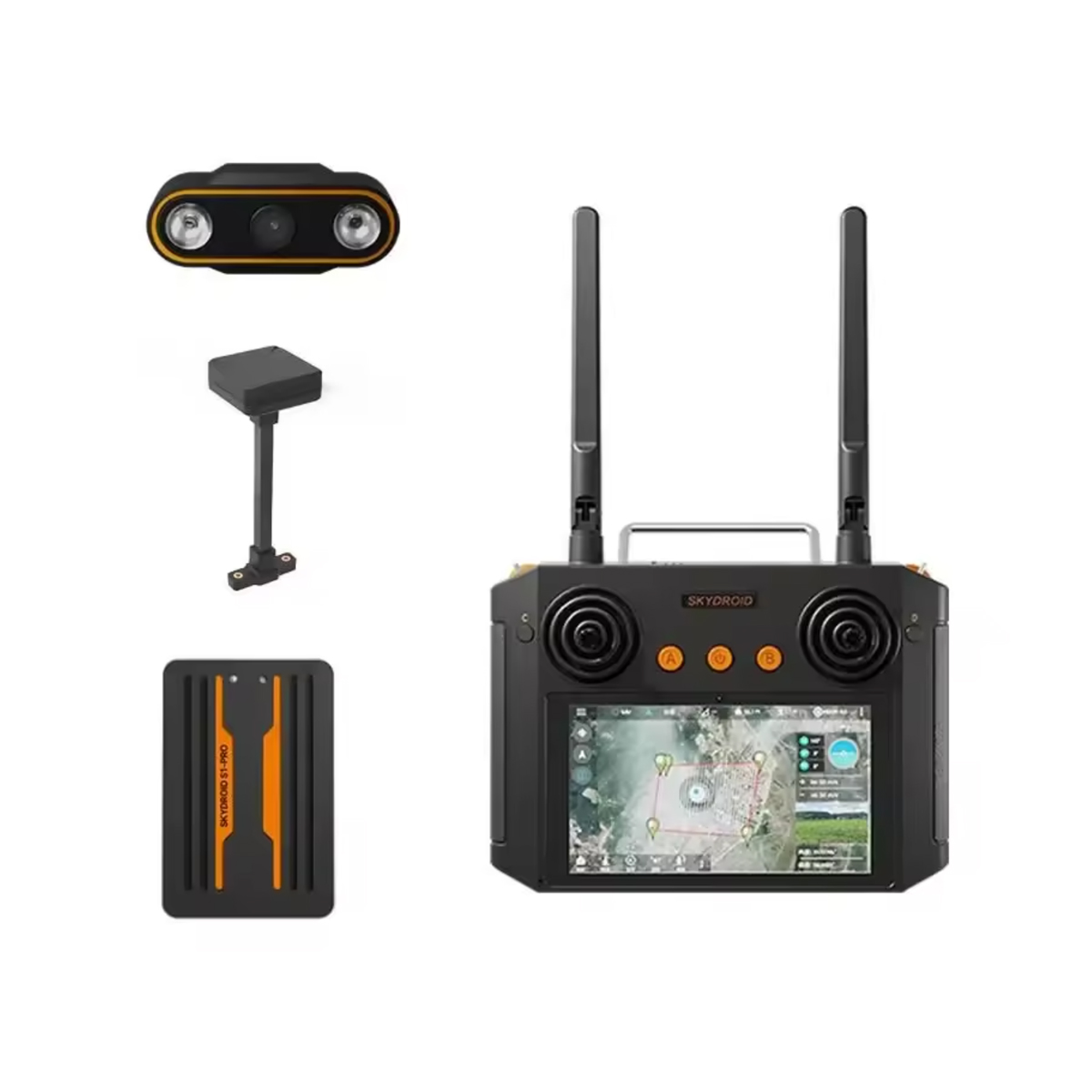 Skydroid S1 PRO Electronic Control System1080P HD with H12PRO Remote, GPS & Three-in-one Camera Kit