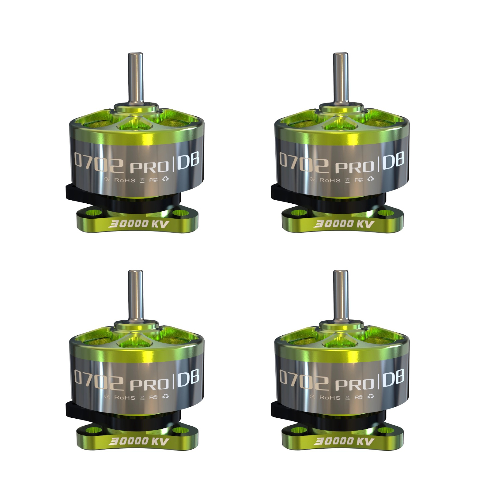 VCI 0702 PRO DB 23000KV 27000KV 30000KV Micro Brushless Motor Dual Ball Bearing (4PCS)