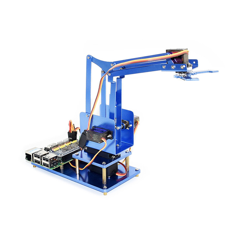 Waveshare 4-DOF Metal Robot Arm Kit Entry level I2C Controlled for Raspberry Pi