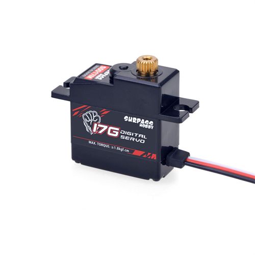 SURPASS Hobby S0017M 17g Metal Gear 1.8KG Digital Servo for RC Airplane Robot 1/18 1/16 Truck Car Boat