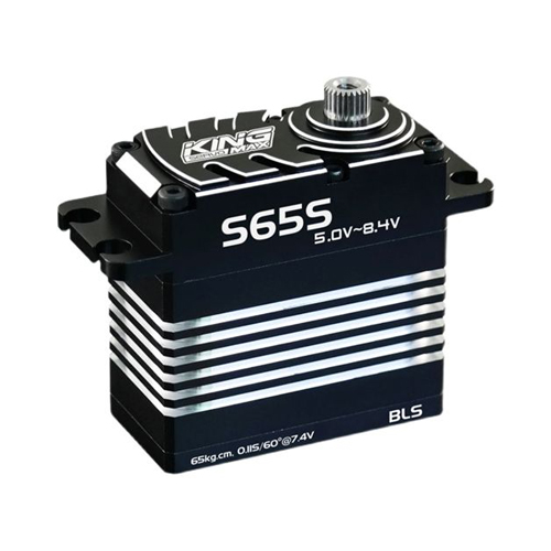 KINGMAX S65S 65kg.cm High pressure servo digital steel gear Industry standard waterproof servo for RC Fixed Wing Climbing Car