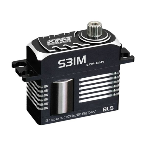 KINGMAX S31M-52g 31kg.cm digital steel gears mini servo for RC Car Airplanes Fixed wing
