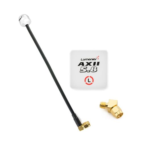 Lumenier AXII 2 Long Range LHCP SMA 5.8G 8.4dBi Flat Mushroom Antenna Set For RC FPV Racing Drone Immersionrc Fatshark Goggles