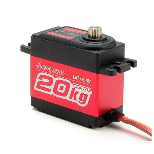 Power HD LF-20MG 20KG Digital Servo Winch for Climbing Robot Manipulator FUTABA 4PLS