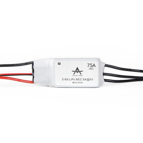 T-MOTOR AT 75A 2-6S Fixed Wing ESC For Outdoor Airplanes