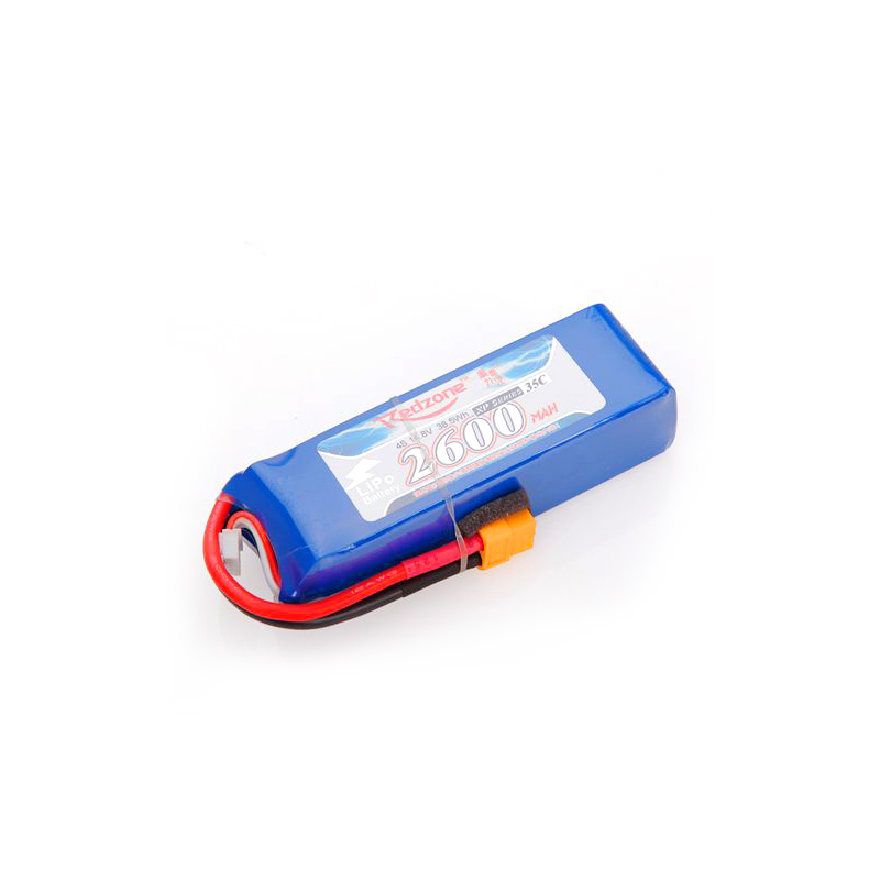 RedZone 2600mah 4S 40C 14.8V RC helicopter lithium battery-XT60 plug