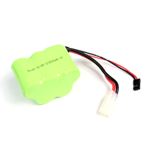 NI-MH 6v 3000mah battery High capacity rechargeable Battery 6.0v for electric toys for RC car truck boat