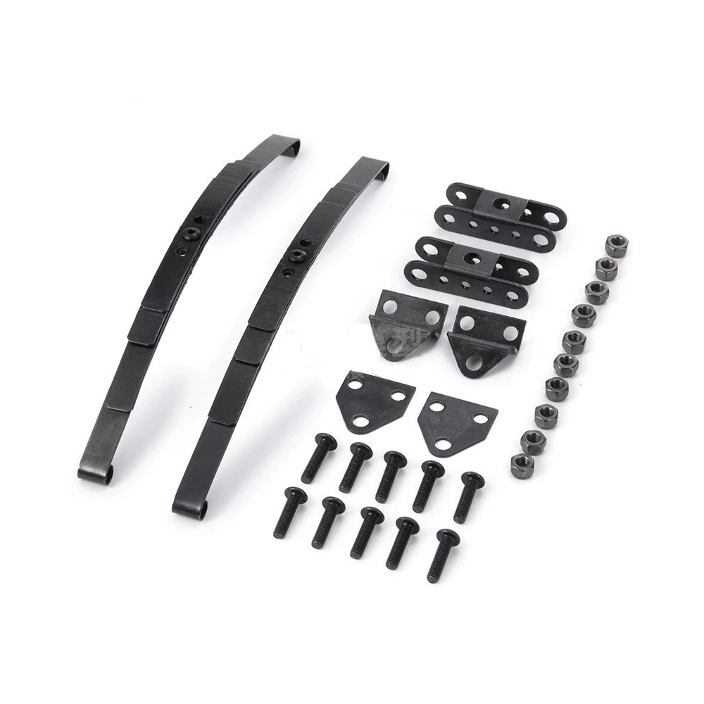 Original 1/10 RC Rock Crawler Car D90 TF2 Axial SCX10 F350 Metal Spare Parts Hard Leaf Steel Bar Suspension Spring Suspension