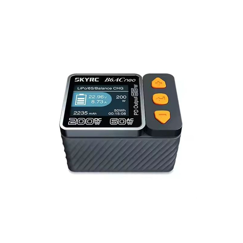 NEW SKYRC B6ACneo Charger DC 200W AC 60W 10A Balance Charger Discharger Digital LiPo LiFe LiIon LiHV NiMH NiCd Pb Smart Battery