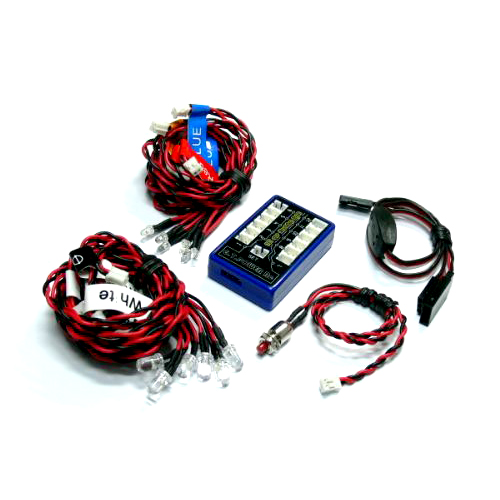 G.T.POWER 12 LED RC Car Flashing Light System