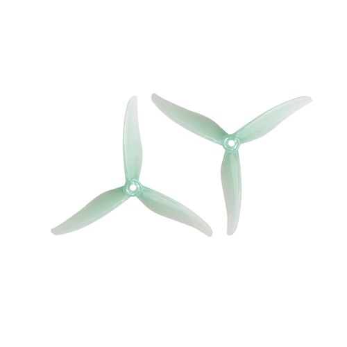Gemfan Fury 5131.0 5.1x3.1 5.1-inch 3-Blade Propeller PC 5mm Hole for Freestyle FPV Racing RC Drone-Mint Green