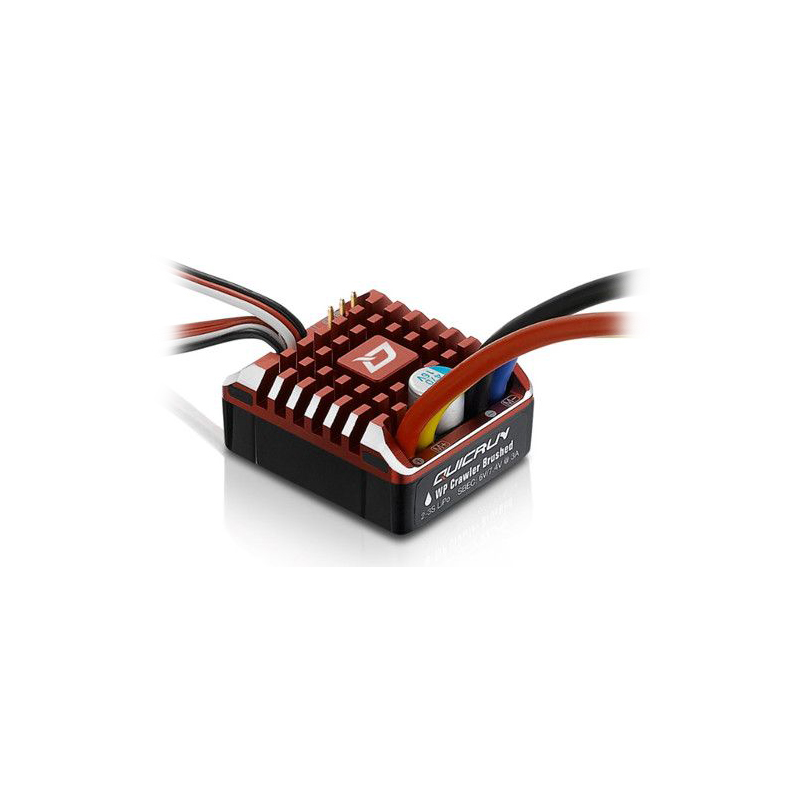 Hobbywing QuicRun 1080 Brushed 80A ESC Program Card #QUICRUN WP-CRAWLER-BRUSHED