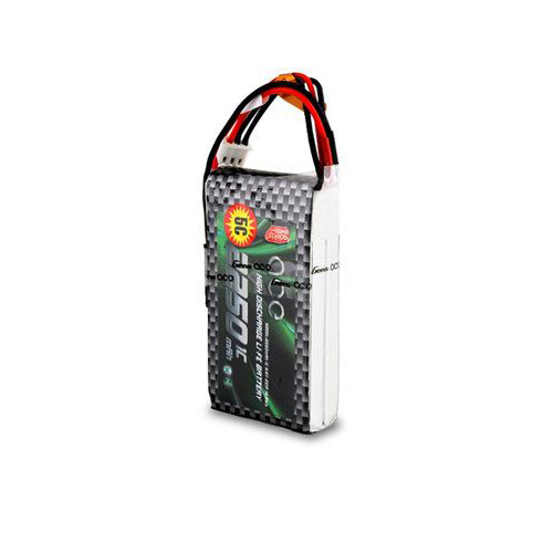 Gens ace 2250mah 6.6v 2S1P LiFe Battery Pack met BBL1 Futaba 3 p Plug voor 14SG 4PLS T8J afstandsbediening