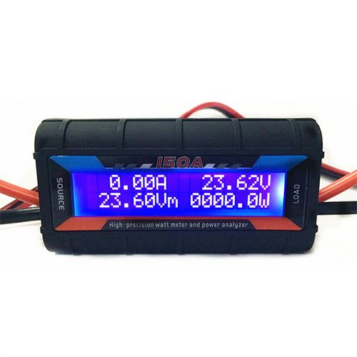 3IN1 Power Analyzer 150A High Precision Watt Meter LCD Monitor Volt Tester