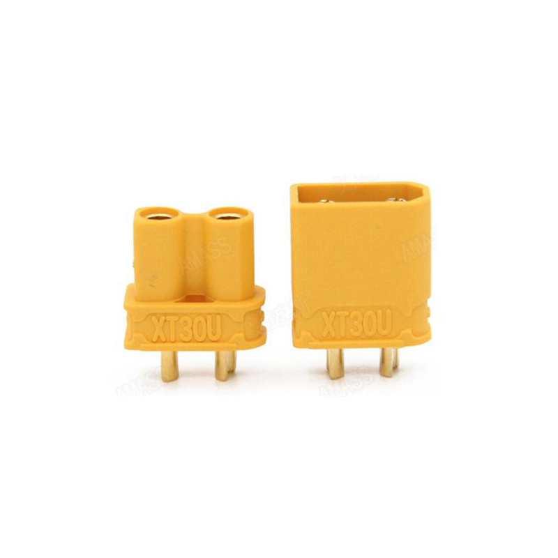 Amass XT30U Connector Male Female Gold Plated Banana Plug