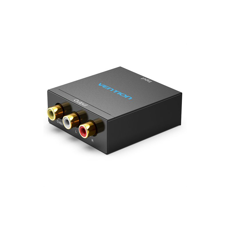 Vention HDMI To AV RCA Adapter HDMI Converter MINI Box RCA AV CVSB LR Video Composite AV Scaler Converter For PC HDTV Projector