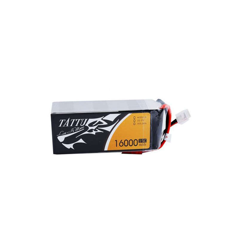 Tattu 16000mAh 15C 6S1P Lipo Battery Pack