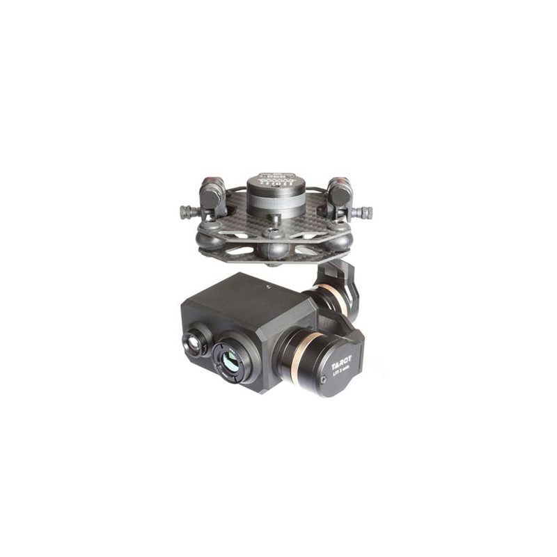 Tarot TL3T21 3-Axis Gimbal Camera 640 Thermal Imaging Camera & Visible Light Camera for RC Drone Power Inspection and Fire Fighting