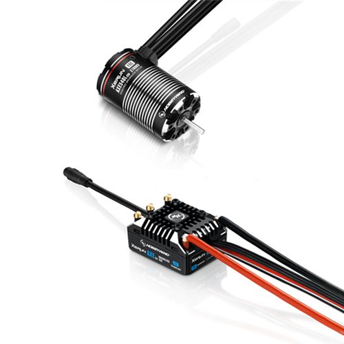 HobbyWing XERUN AXE R2 80A Brushless ESC with AXE540L R2 2100KV Brushless Motor for 1/10 RC cars
