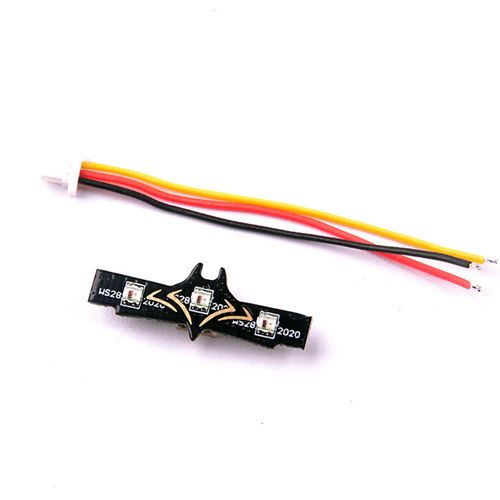 Mobula7 LED_Strip Board Super Tiny WS2812 Programmable 3 LED Plate with Molex 3Pin Plug