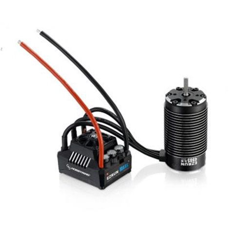 Hobbywing EZRUN MAX6 V3 160A Brushless ESC + 5687SL 1100KV Motor Set for 1/5 RC Car Truck