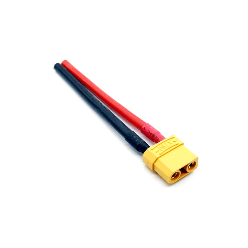 Amass XT90 Pigtail Female Connector Cable with Silicon Wire 10AWG 10CM for RC Hobby