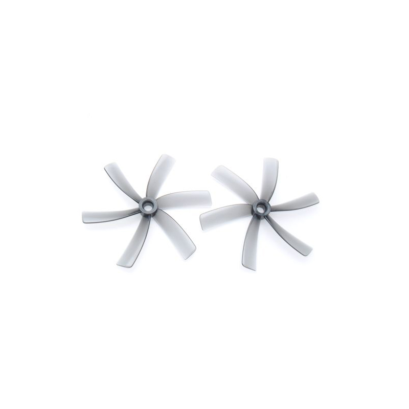 HQPROP Duct 75MMX6 75mm 6-Blade 3inch PC Propeller for RC FPV Racing Freestyle Cinewhoop Duct Drones-Grey (2CW+2CCW)