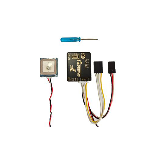 Lefei V2 Sparrow 6-Axis Return Home Stabilization with GPS Module Gyroscope Flight Controller for Air Unit FPV RC Airplanes Part