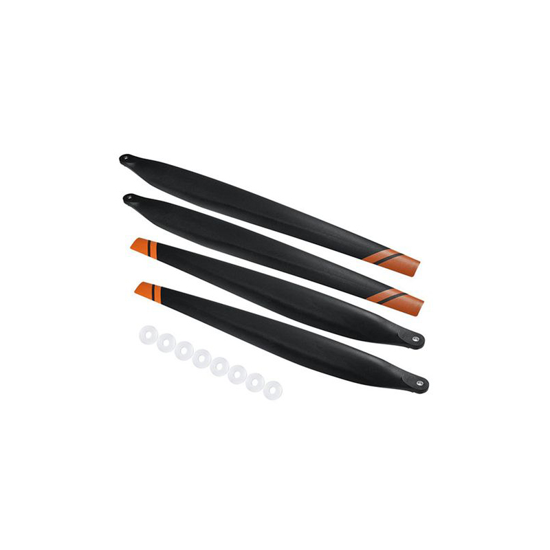 MIGE DJI T40 Series Carbon Nylon Folding Propeller 5415 - Lower (4 blades, 2 CW, 2 CCW)