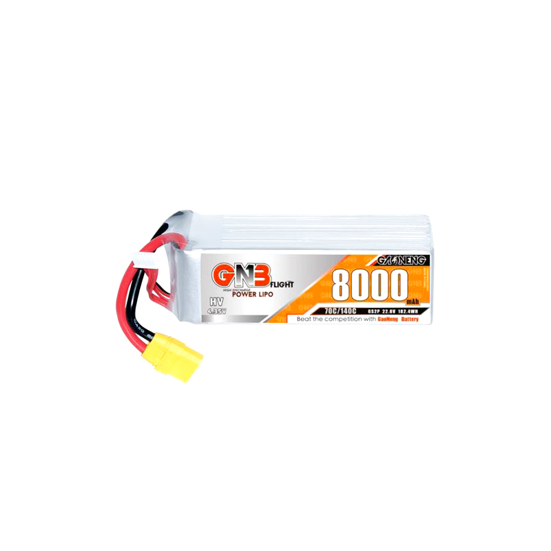 GNB 6S 22.8 8000mAh 70C LiPo Battery For RC Airplane Helicopter RC Boats Cars