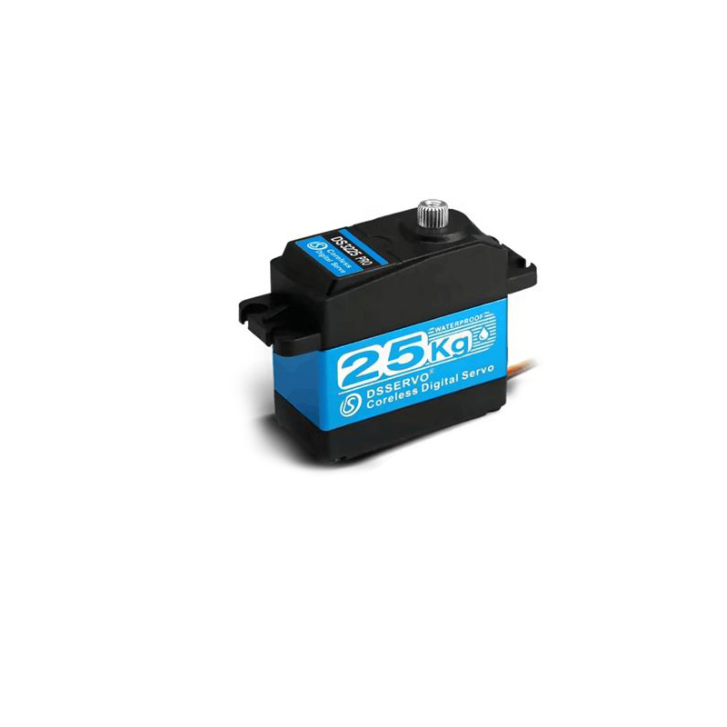 Waterproof DS3225 Pro 25KG Digital Coreless Stainless Steel Servo High Speed Robot Servos For Arduino Robotic 1/8 1/10 RC Car