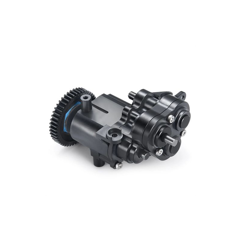 Metal Gearbox with Shifting Slipper Clutch and Transmission Internal Gears for 1/10 RC Crawler TRX4 TRX6 Parts