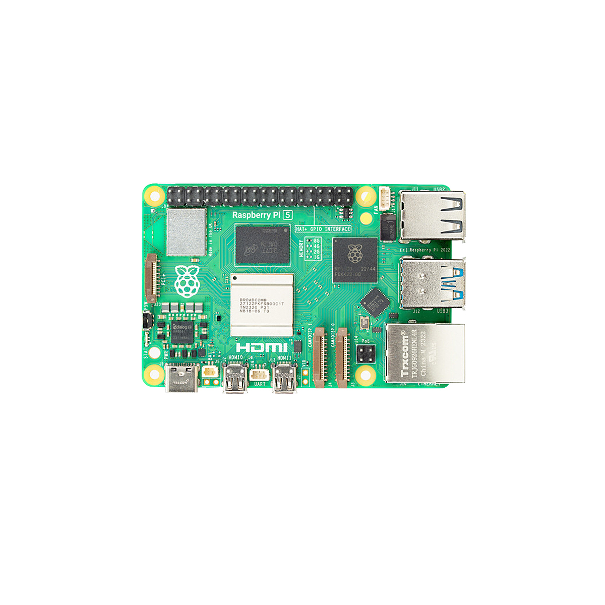 Raspberry Pi 5 8GB Development Board Broadcom BCM2712 Python Programming Linux Kit